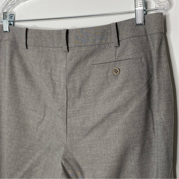 Saks Fifth Avenue Grey Virgin Wool Alexandra Fit Pants - Picture 4 of 8